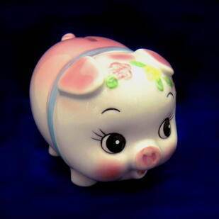 楽天市場】貯金箱 豚 透明 ガラス 豚貯金箱 貯金ポット かわいい